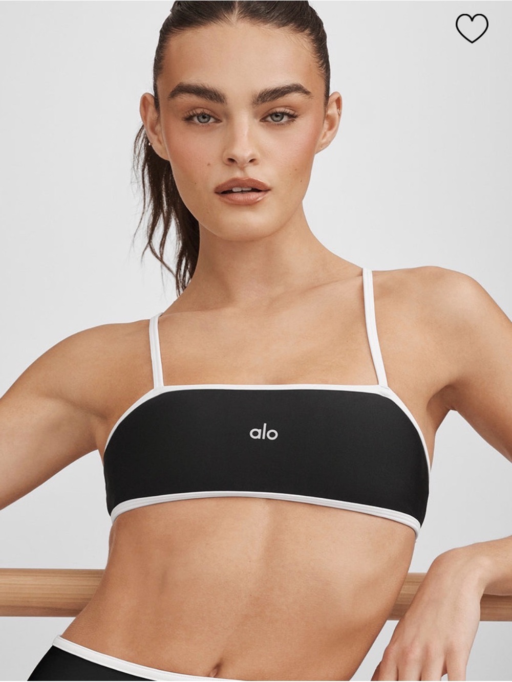ALO Yoga Airlift Charger Bra medium in Black